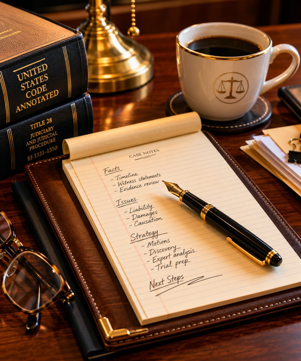 Law office interior